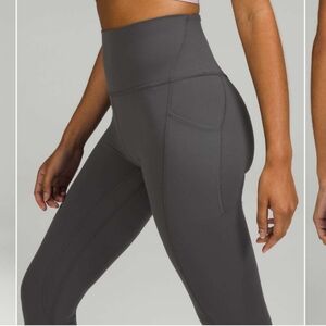 Lululemon Athletica Align Pockets Size 8 Graphite Gray